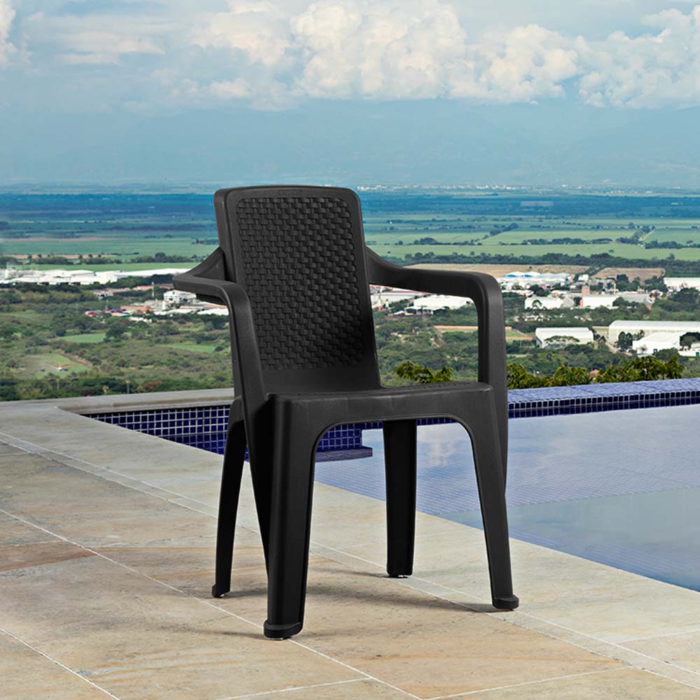 SILLA INFINITY CON BRAZOS MARRON