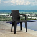 SILLA INFINITY CON BRAZOS MARRON