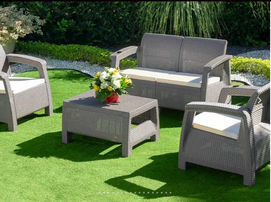 JUEGO MUEBLE FERRARA CONFORT TAUPE 2