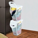 CESTA PARA ROPA PLUS BLANCA