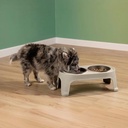COMEDERO PERRO ALTO SMALL MOCCA