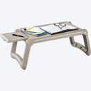 MESA PARA LAPTOP 34 X 67CM CREMA