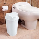 PAPELERA STYLO TV 10 LTS CREMA