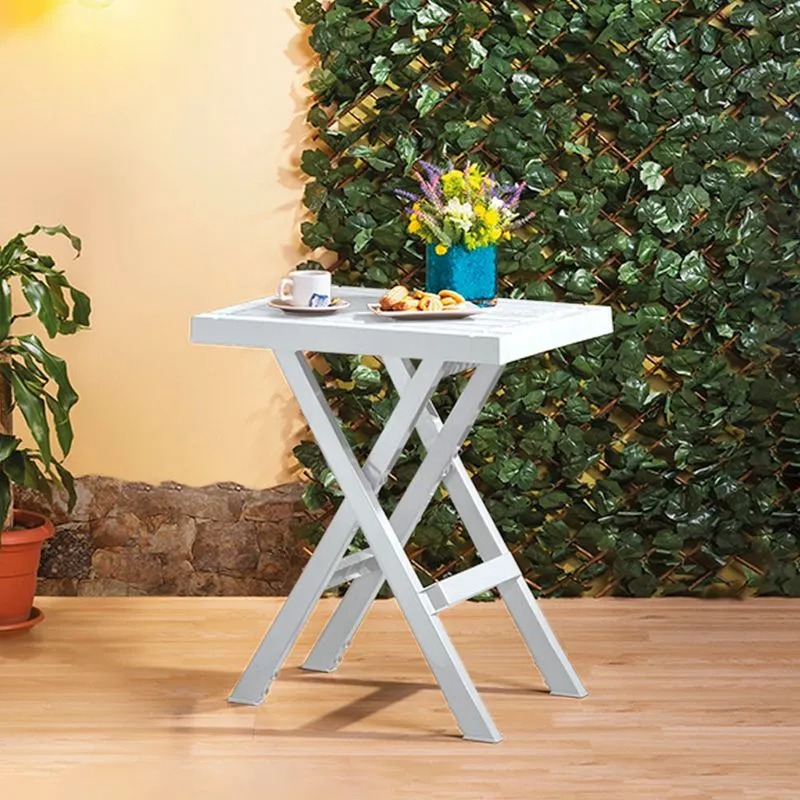 MESA BARU PLEGABLE 65X50CM GRIS HIELO