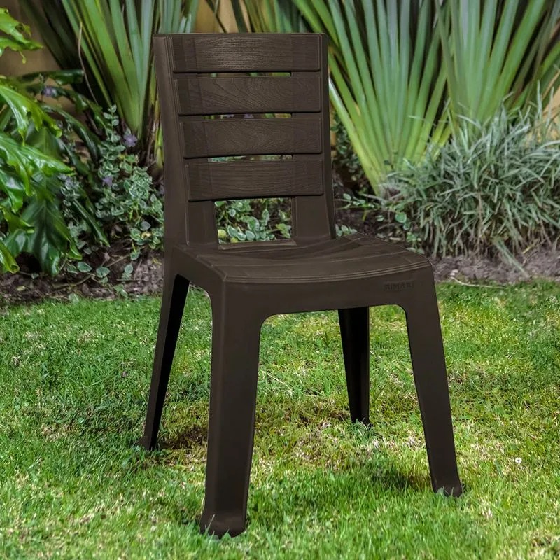 SILLA BARU SIN BRAZO WENGUE