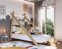 CAMA CABANA LIBRERO COR ITAPUA CON BLANCO 190X80, CCM030ITBC
