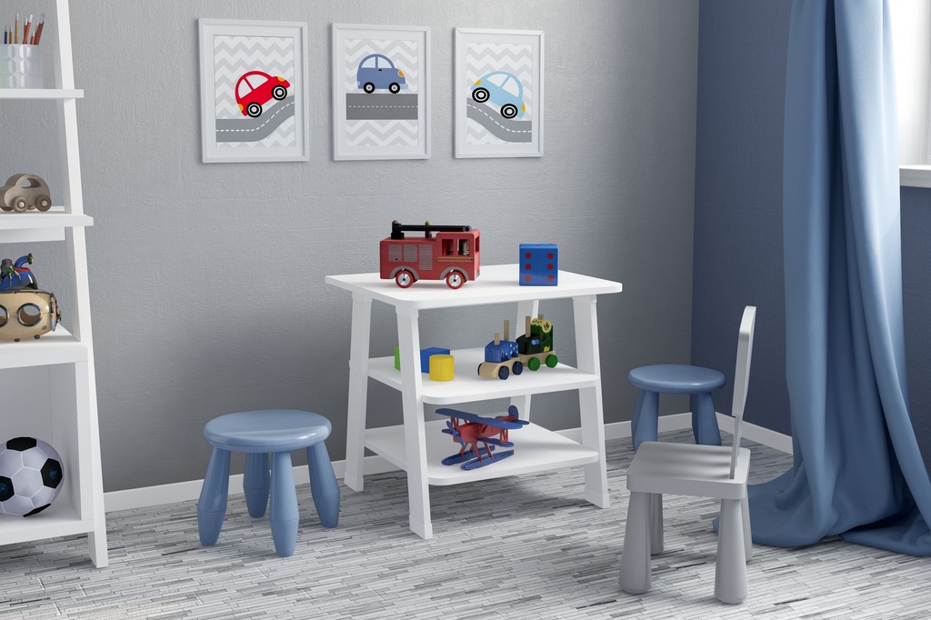 ESTANTE SKYE  BLANCO,  200465.0001