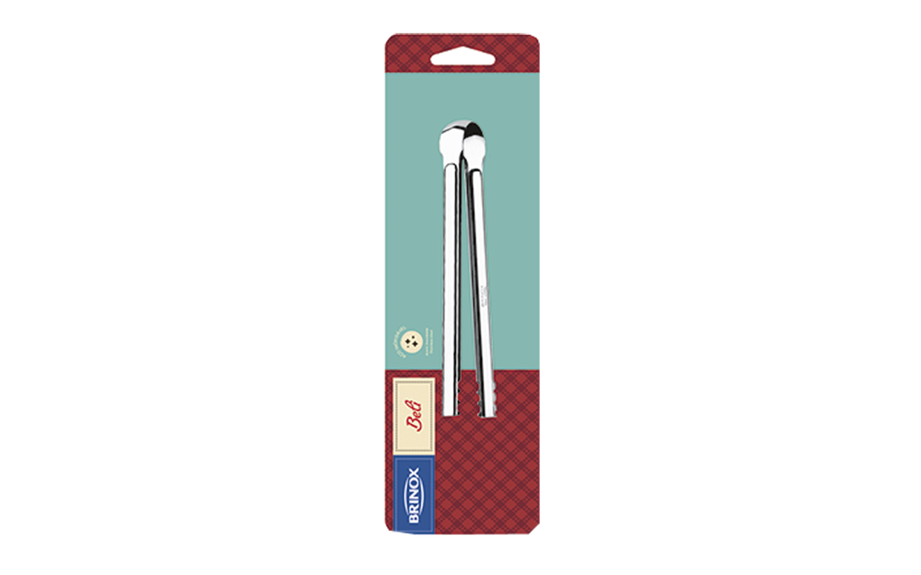 PINZA DE ACERO INOXIDABLE PARA  HIELO 16CM BELI