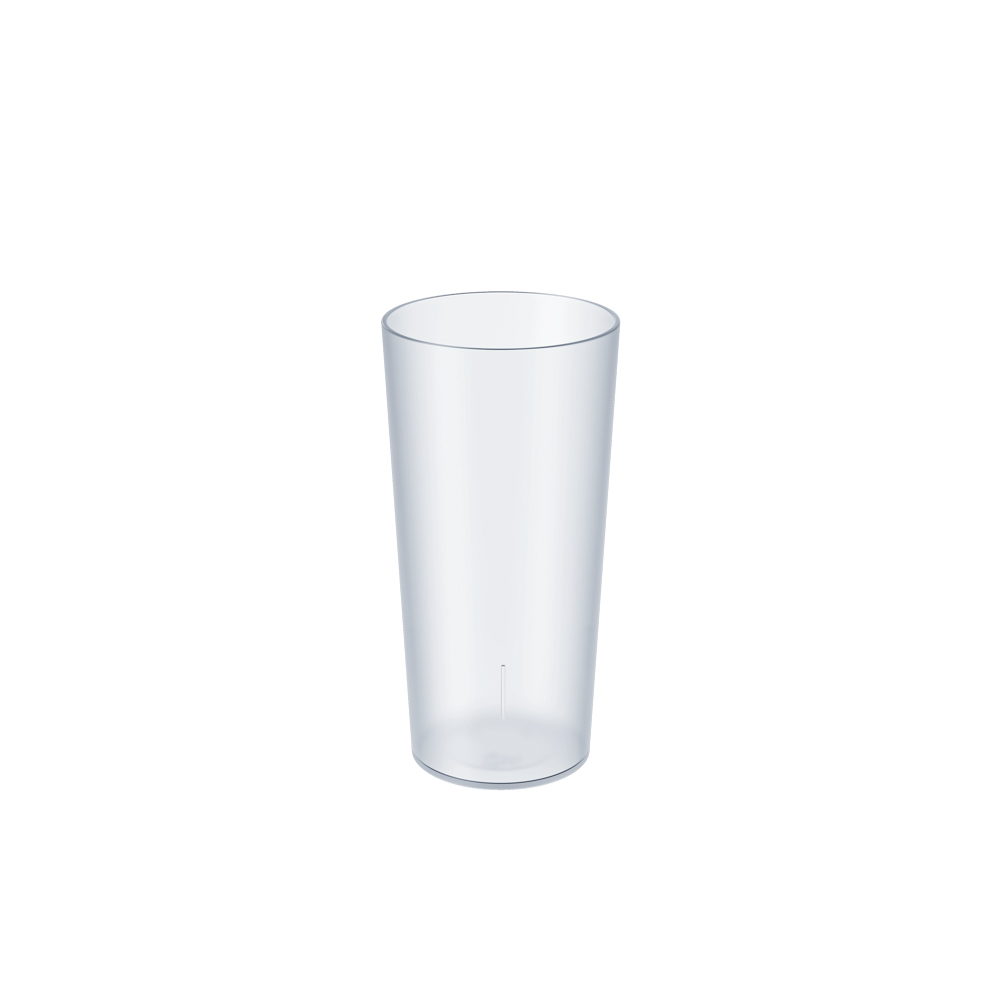 VASO DE PLÁSTICO RETRO 500 ML CRISTAL