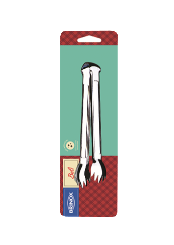 [2051/333] PINZA DE ACERO INOXIDABLE PARA ENSALADA 28 CM