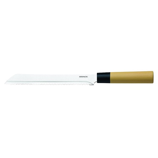 [2504/306] Cuchillo En Acero Inoxidable Para Pan 8.2" Samurai