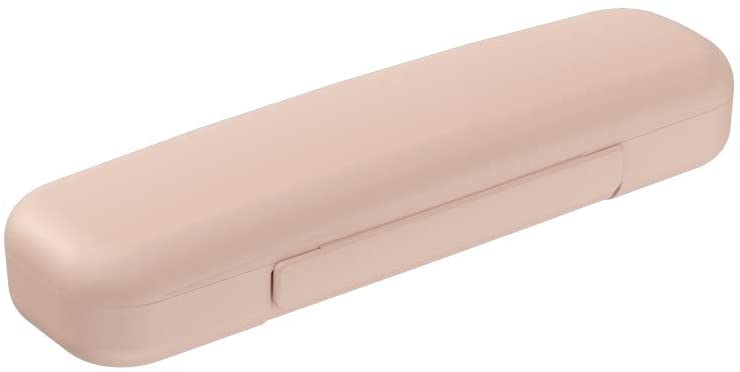 [13059/0485] NECESARIA DE PLASTICO 22,6 X 6 X 4 CM PERSONAL ROSA GLITER