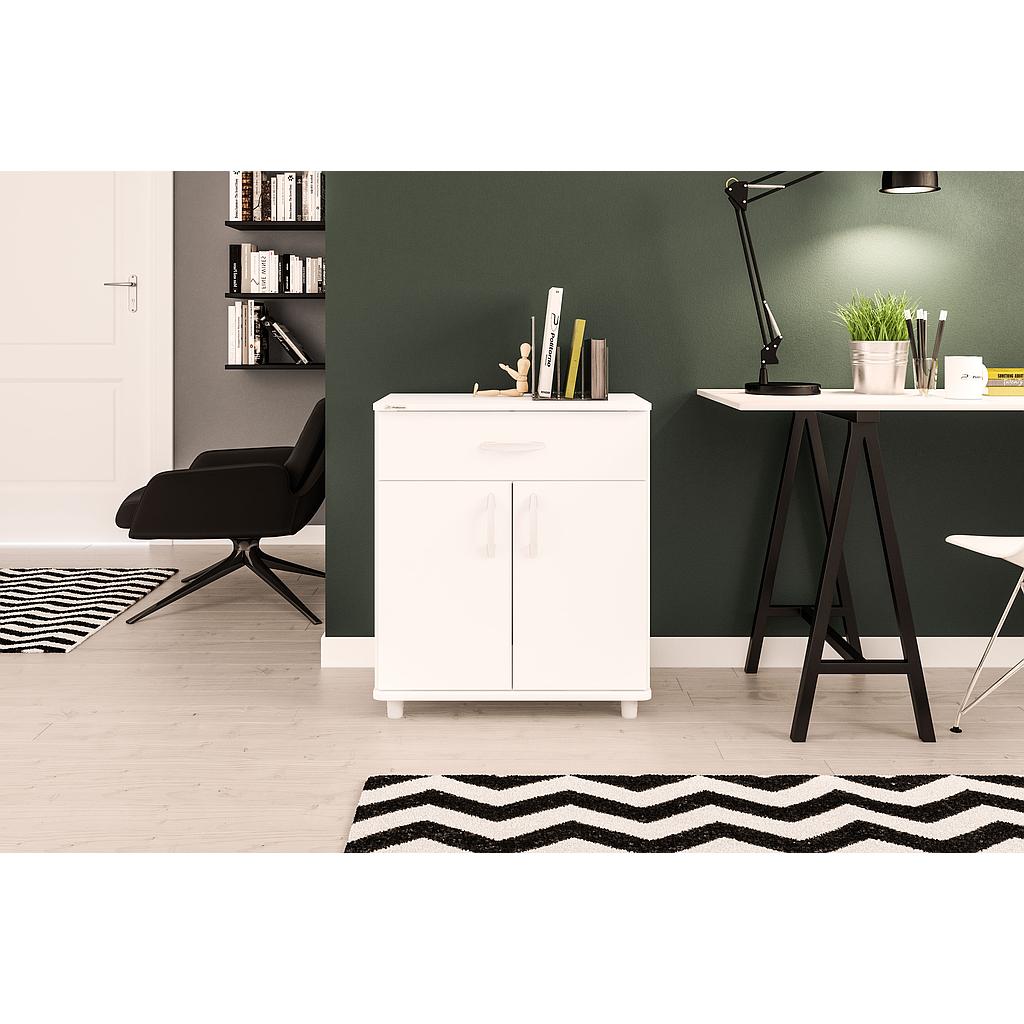 [210278.0001] GABINETE ITAIM - 1 CAJON, BLANCO