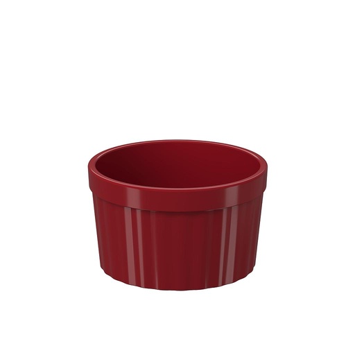 [10162/0465] RAMEKIN DE PLASTICO UNO 150ML ROJO BOLD 7.9 x 4.7 cm