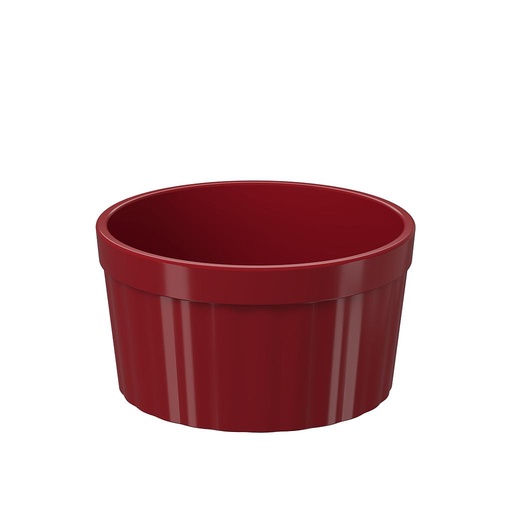 [10163/0465] RAMEKIN DE PLASTICO UNO 220ML ROJO BOLD 9.7 x 5.2 cm