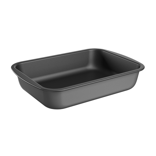 [1460/301] LINEA BAKEWARE - EN ALUMINIO - ASADERA RECTANGULAR HONDA 33,5X24,0X6,1CM GRAFITO 