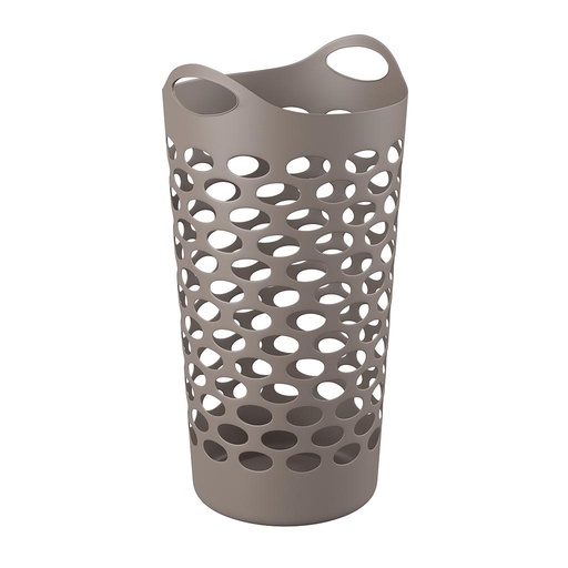 [10927/3126] CESTA DE PLASTICO FLEXIBLE GRANDE BUBBLE WARM GRAY