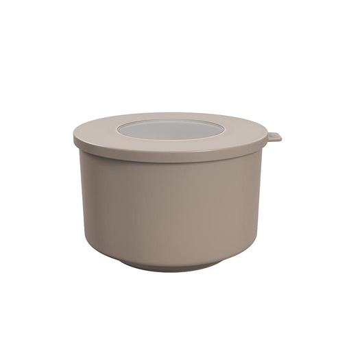 [10154/3126] CONTENEDOR 1L DE PLASTICO HOOP WARM GRAY 