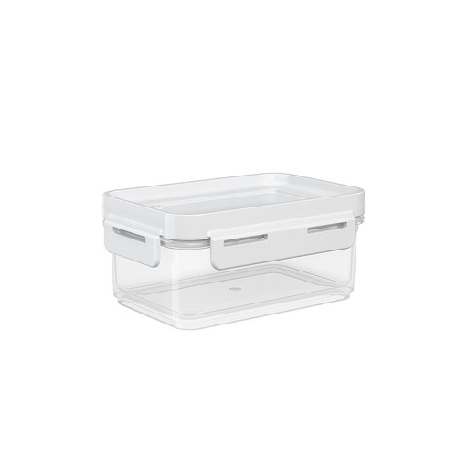 [63000/0007] CONTENEDOR HERMETICO DE PLASTICO 250ML FLAP BLANCO 
