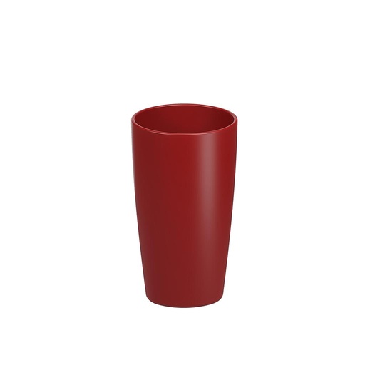 [10210/0465] VASO ALTO 400ML DE PLASTICO COZY ROJO BOLD 