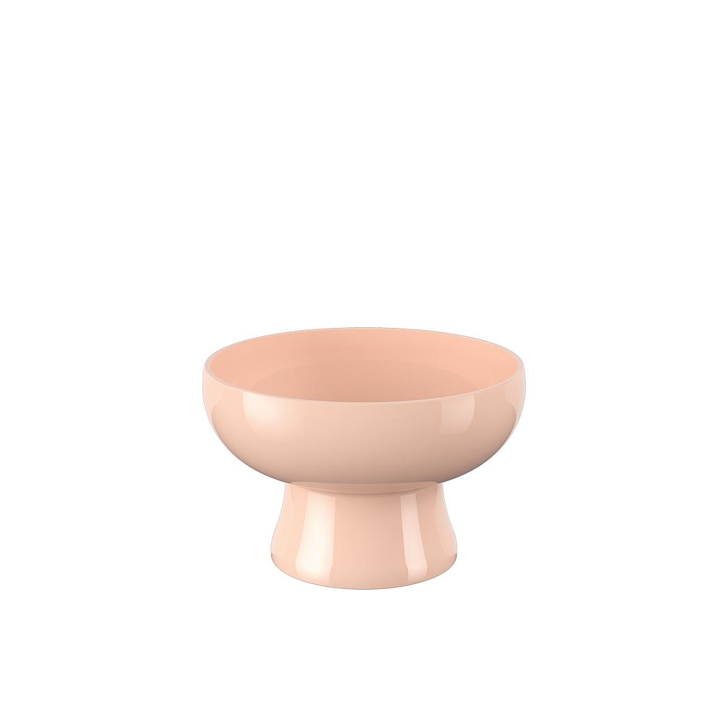 [10114/0467] TAZA DE POSTRE 250ML DE PLASTICO CAKE ROSA BLUSH 