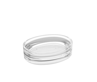 [20857/0009] JABONERA DE PLASTICO SPOOM CRISTAL 