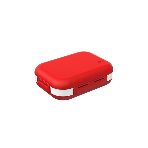 [13150/0053] LONCHERA NUTRI DE PLASTICO 20,1 X 15,1 X 6,1 CM ROJO PIMIENTA 