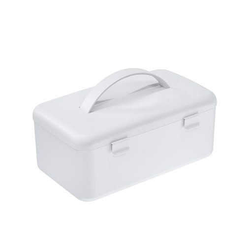 [13110/0007] MEGA NECESARIA DE PLASTICO 23,7 X 14 X 10,3 CM PERSONAL BLANCO 