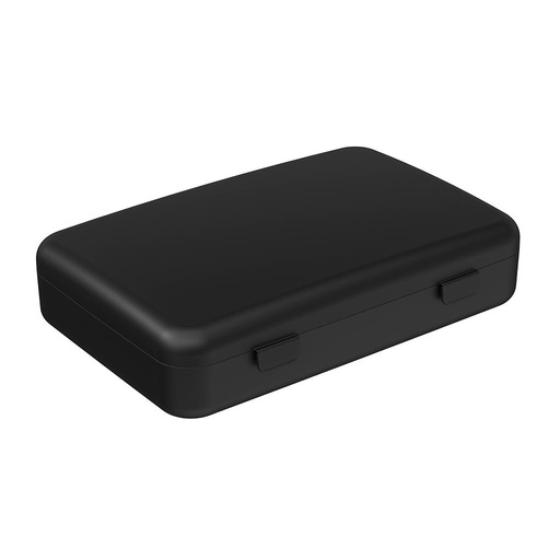 [13111/0008] SUPER NECESARIA DE PLASTICO 23,5 X 15,8 X 5,5 CM PERSONAL NEGRO 