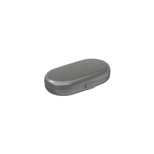 [13115/0484] BIG NECESARIA DE PLASTICO 17 X 9,5 X 4 CM FUME GLITER 