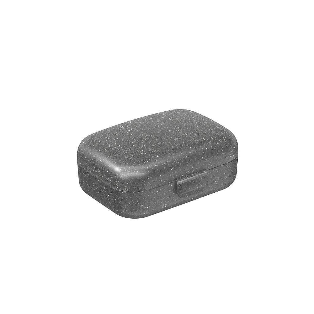 [13088/0484] MINI NECESARIA DE PLASTICO 10,8 X 8,2 X 4,4 CM PERSONAL FUME GLITER 