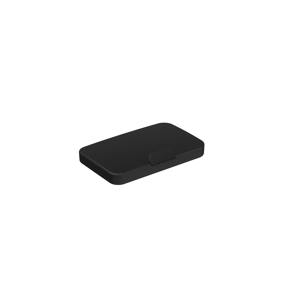 [13112/0008] NECESARIA DE PLASTICO SLIM 10,7 X 6,7 X 2 CM PERSONAL NEGRO 