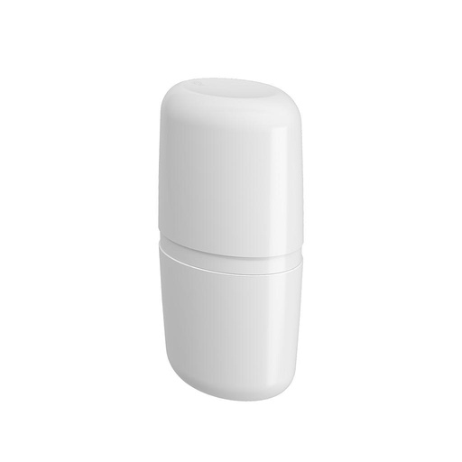 [10442/0007] PORTA CEPILLO DE PLASTICO C/ TAPA FULL BLANCO 