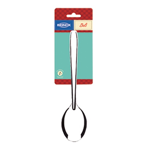 [2050/318] LINEA BELI - EN ACERO INOXIDABLE - CUCHARÓN DE ARROZ 24,5CM 