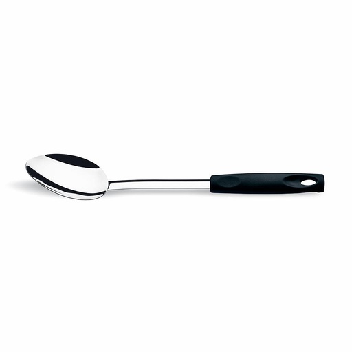 [2221/301] LINEA ASTI - EN ACERO INOXIDABLE MANGO PP - CUCHARA ARROZ 30,50CM -NEGRO