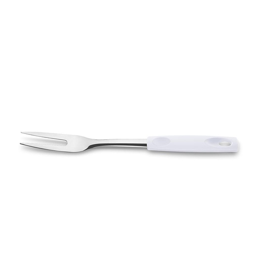 [2220/305] LINEA ASTI - EN ACERO INOXIDABLE MANGO PP - TENEDOR TRINCHANTE 31,00CM -BLANCO