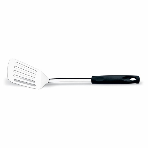 [2221/307] LINEA ASTI - EN ACERO INOXIDABLE MANGO PP - ESPATULA 33,00CM -NEGRO