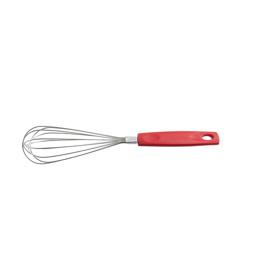 [2224/313] LINEA ASTI - EN ACERO INOXIDABLE MANGO PP - BATIDOR MANUAL 29,20CM -ROJO