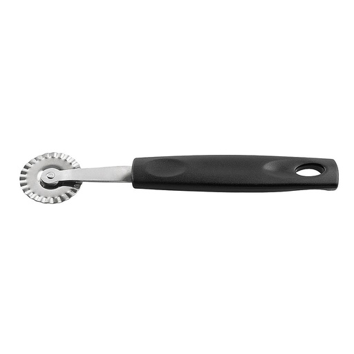 [2221/319] LINEA ASTI - EN ACERO INOXIDABLE MANGO PP - CORTADOR DE PASTA 19,10CM -NEGRO