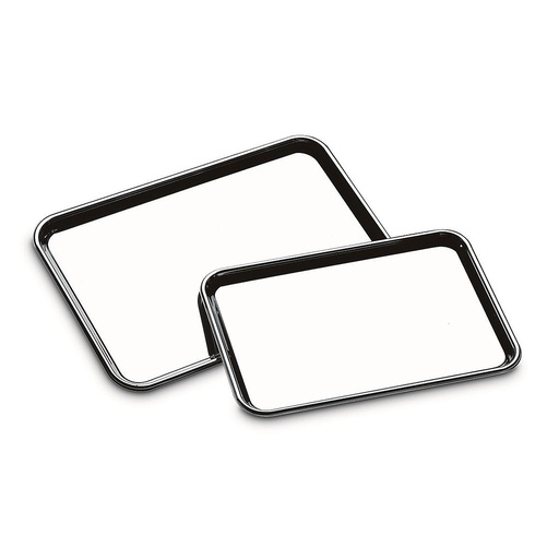 [1682/040] LINEA ARIENZO - EN ACERO INOXIDABLE - 1 BANDEJA RECTANGULAR 40 X 28,0CM