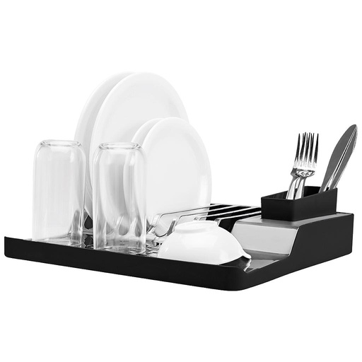 [2122/113] LINEA MINIMAL - EN ACERO INOXIDABLE - ESCURRE PLATOS NEGRO