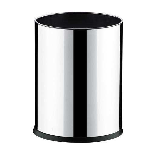 [3000/202] LINEA DECORLINE - EN ACERO INOXIDABLE - PAPELERA Ø17X22CM 4,50L 
