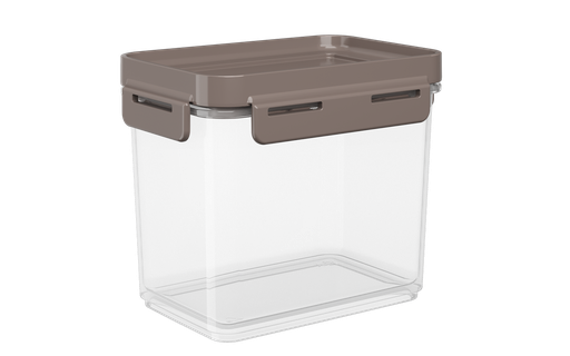 [63001/0126] Contenedor Hermetico de Plastico 600ML Flap Warm Gray
