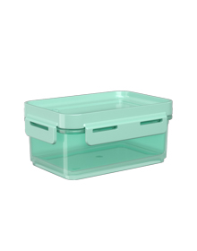 [63000/0346] Contenedor Hermetico de Plastico 250ML Flap Verde Electrico + Verde