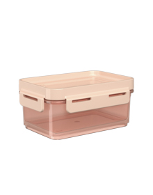 [63000/0344] Contenedor Hermetico de Plastico 250ML Flap Rosa Blush + Rosa