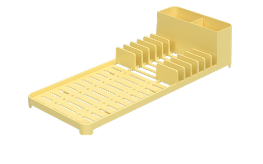 [17011/3463] Escurridor de Platos de Plastico Single Amarillo