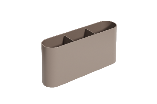 [17001/0126] Escurridor de Cubiertos de Plastico Flat Warm Gray