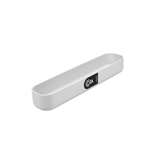 [10985/0007] Organizador Medio de Plastico 23,5 x 5,2 x 3,4CM Perfect Blanco