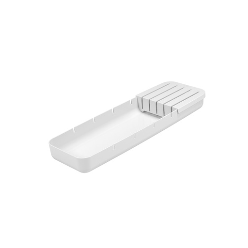 [10982/3007] Organizador de Cuchillos 11,6 x 35 x 3,7CM Perfect Blanco
