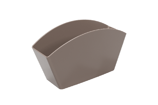 [10830/0126] Escurridor de Cubiertos de Plastico Basic Warm Gray